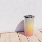Colorfield Aura Gradient Abstract Art Minimalist Modern Travel Mug Gallery Image 4