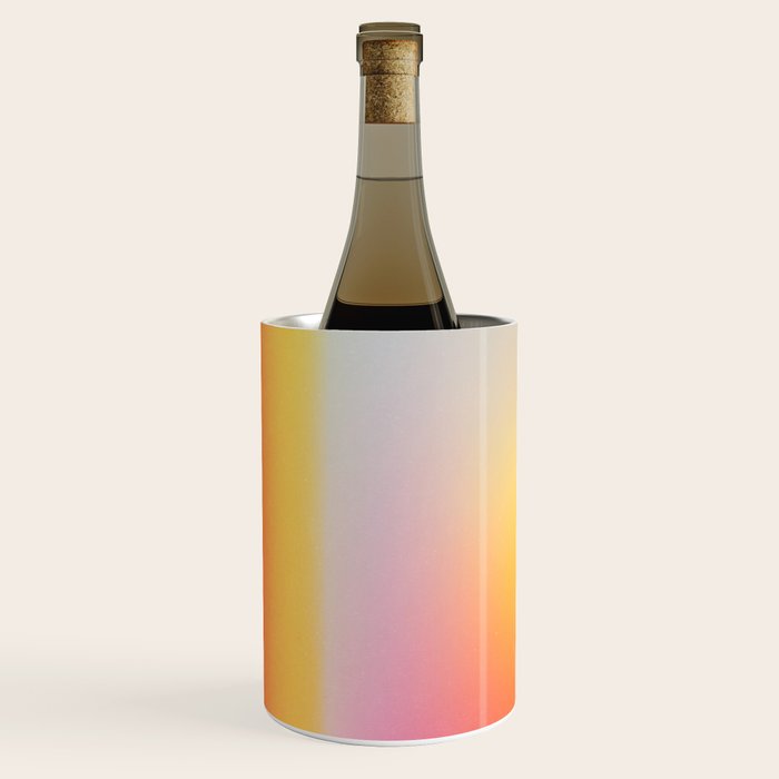 Colorfield Aura Gradient Abstract Art Minimalist Modern Wine Chiller Gallery Image 2