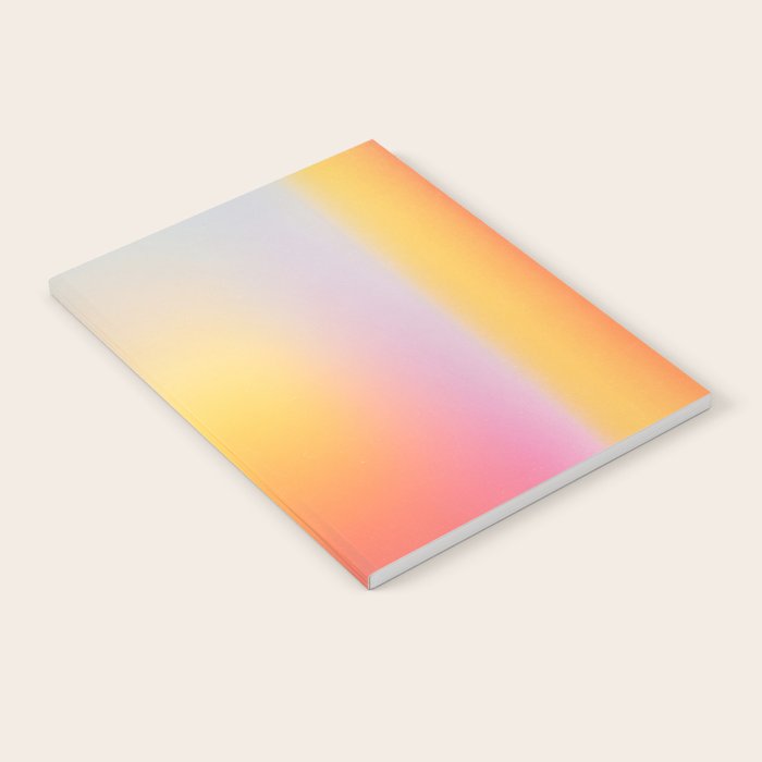 Colorfield Aura Gradient Abstract Art Minimalist Modern Notebook Gallery Image 2