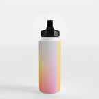 Colorfield Aura Gradient Abstract Art Minimalist Modern Water Bottle Gallery Image 2