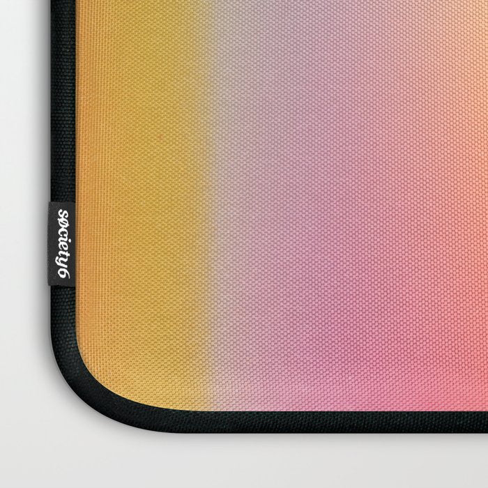 Colorfield Aura Gradient Abstract Art Minimalist Modern Laptop Sleeve Gallery Image 3