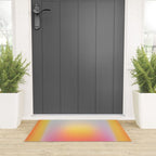 Colorfield Aura Gradient Abstract Art Minimalist Modern Welcome Mat Gallery Image 3