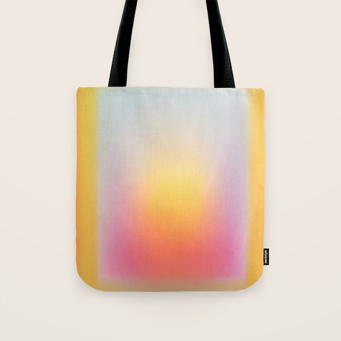 Colorfield Aura Gradient Abstract Art Minimalist Modern Tote Bag Gallery Image 1