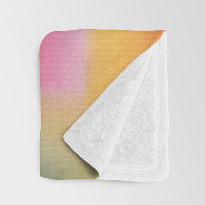 Colorfield Aura Gradient Abstract Art Minimalist Modern Throw Blanket Gallery Image 3