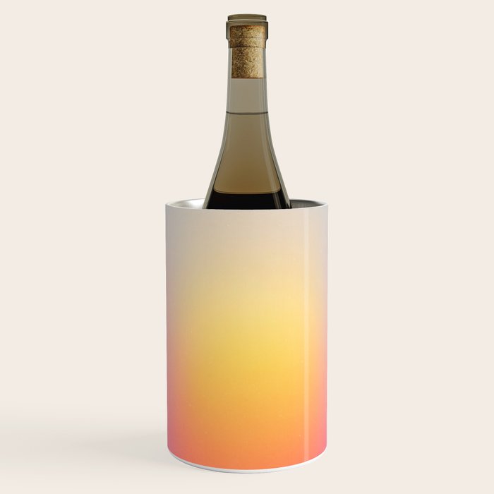 Colorfield Aura Gradient Abstract Art Minimalist Modern Wine Chiller Gallery Image 1