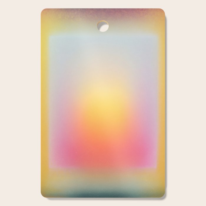 Colorfield Aura Gradient Abstract Art Minimalist Modern Cutting Board Gallery Image 1