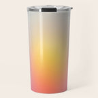 Colorfield Aura Gradient Abstract Art Minimalist Modern Travel Mug Gallery Image 1