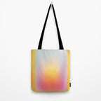 Colorfield Aura Gradient Abstract Art Minimalist Modern Tote Bag Gallery Image 2