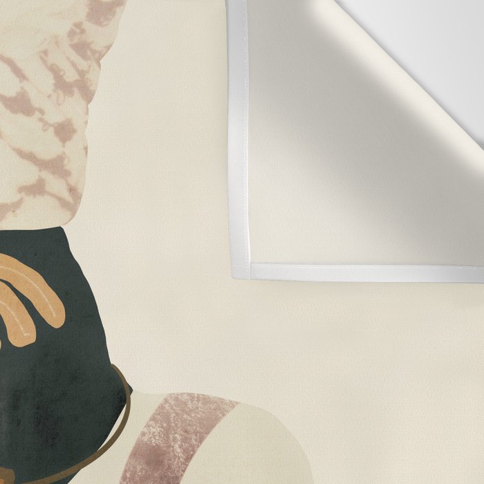 African Woman 2 Wall Tapestry Gallery Image 3