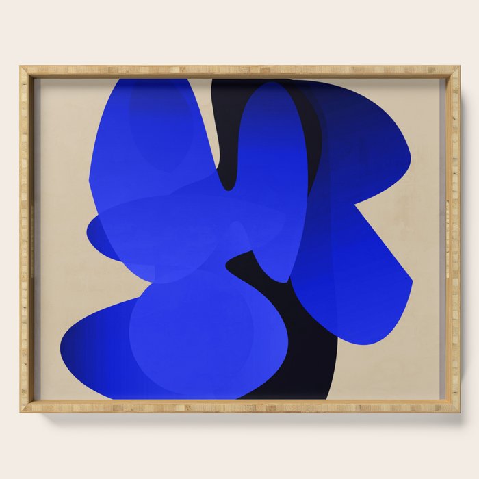 Abstract Composition 17 Serving Tray Gallery Image 1