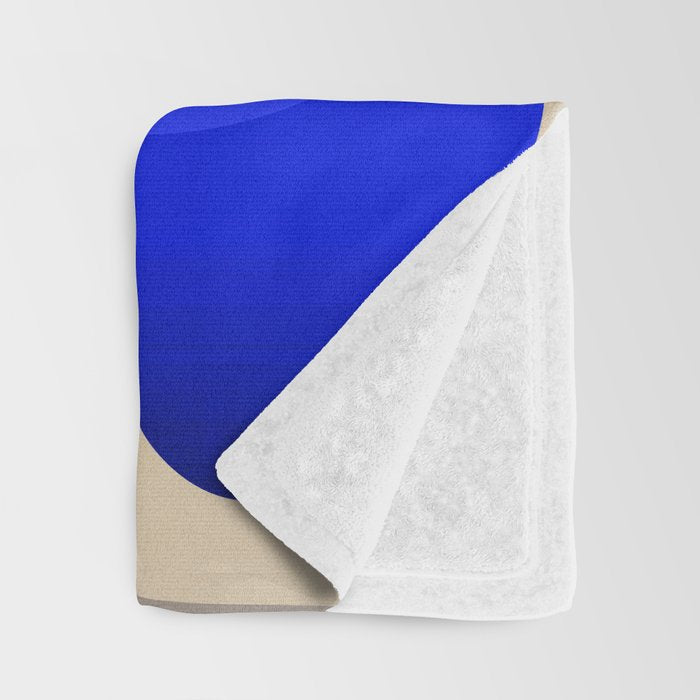 Abstract Composition 17 Throw Blanket Gallery Image 3