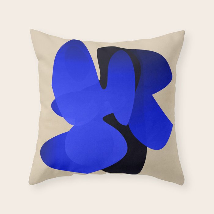 Abstract Composition 17 Throw Pillow Gallery Image 6