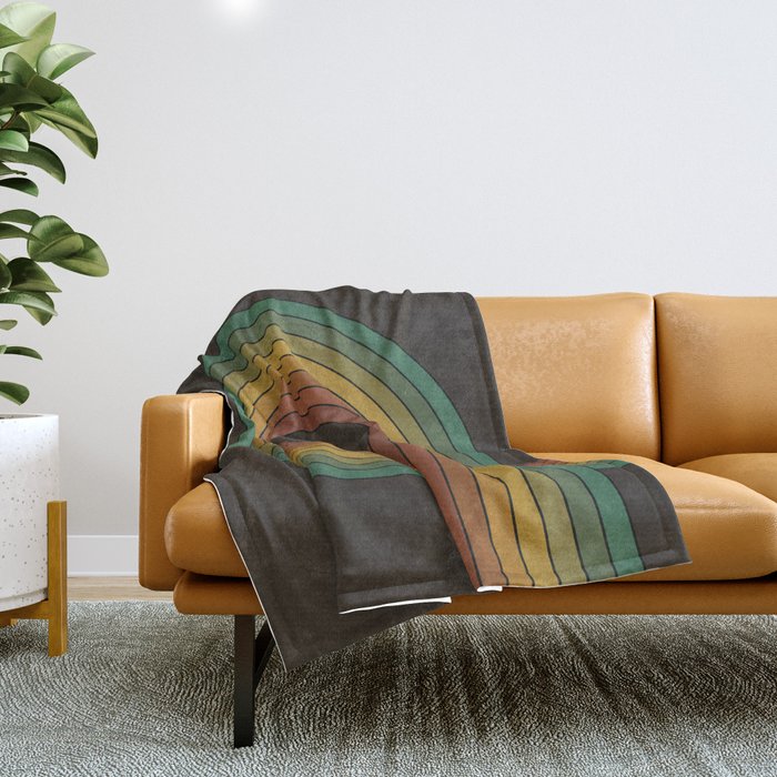 Rainbow Loop Throw Blanket Gallery Image 1