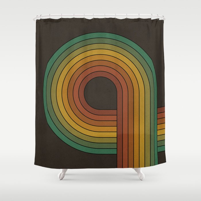 Rainbow Loop Shower Curtain Gallery Image 1