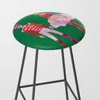 Nutcracker Ballet - Candy Cane Green Stool Gallery Image 2