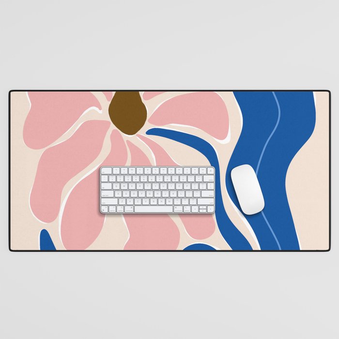 bold sunflower 2 Desk Mat Gallery Image 1