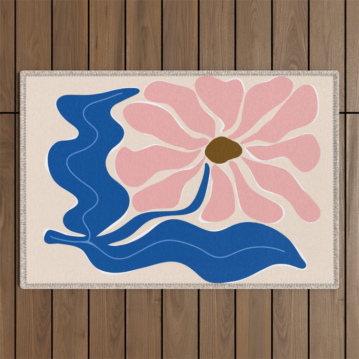 bold sunflower 2 Outdoor Rug Gallery Image 1