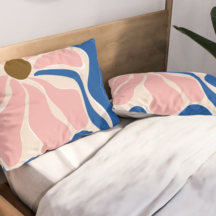 bold sunflower 2 Pillow Sham Gallery Image 2