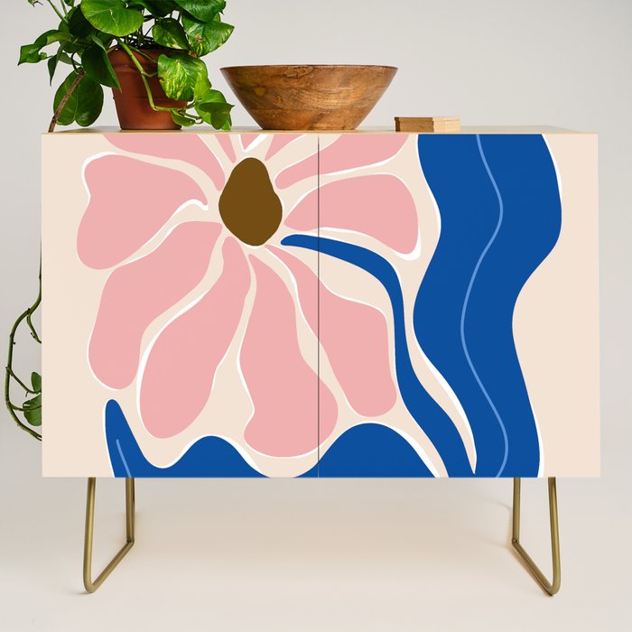 bold sunflower 2 Credenza Gallery Image 1