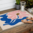 bold sunflower 2 Outdoor Rug Gallery Image 2