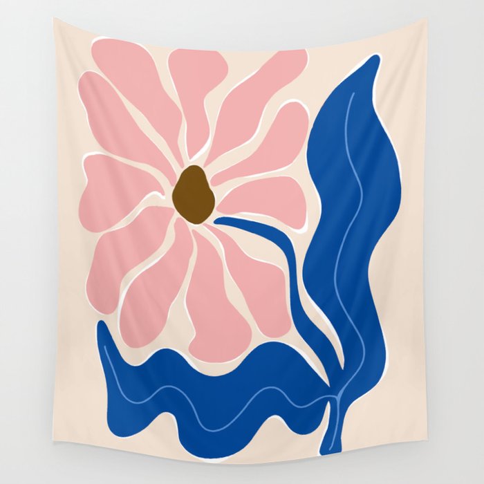 bold sunflower 2 Wall Tapestry Gallery Image 1