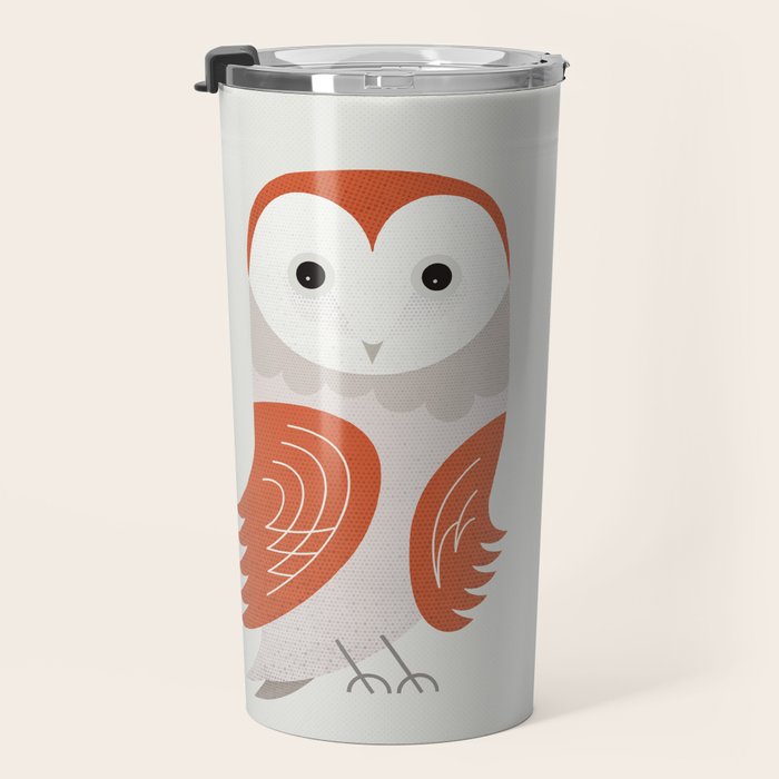 Whimsy Barn Owl Travel Mug Gallery Image 3