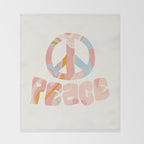 peace Throw Blanket Gallery Image 2