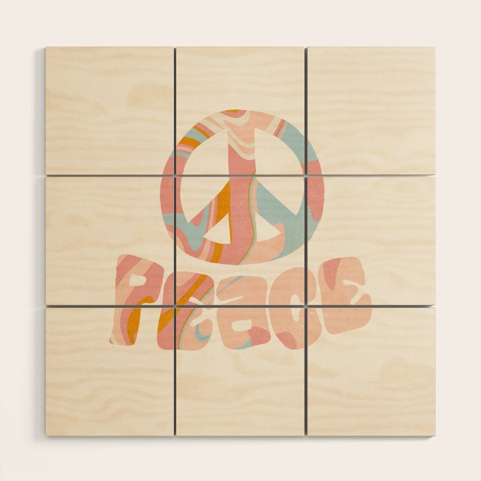 peace Wood Wall Art Gallery Image 1