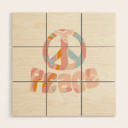 peace Wood Wall Art Gallery Image 1
