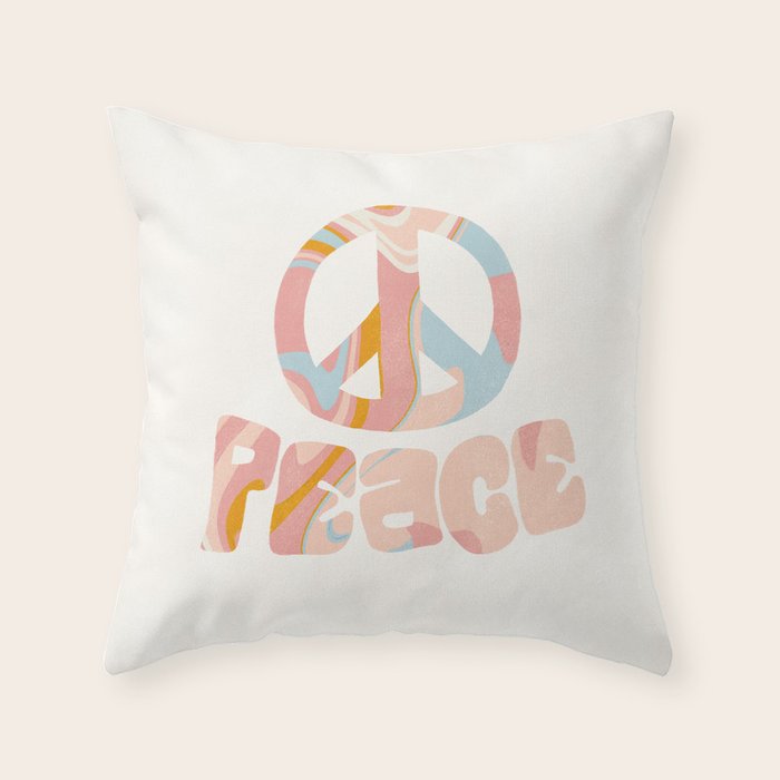 peace Throw Pillow Gallery Image 6
