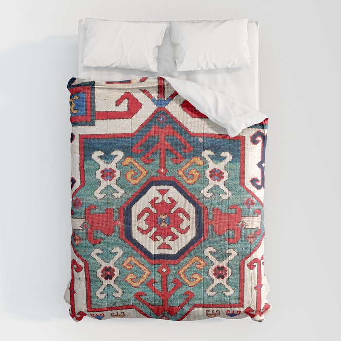 Kazak Southwest Caucasus Rug Comforter Gallery Image 6