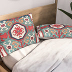 Kazak Southwest Caucasus Rug Pillow Sham Gallery Image 2