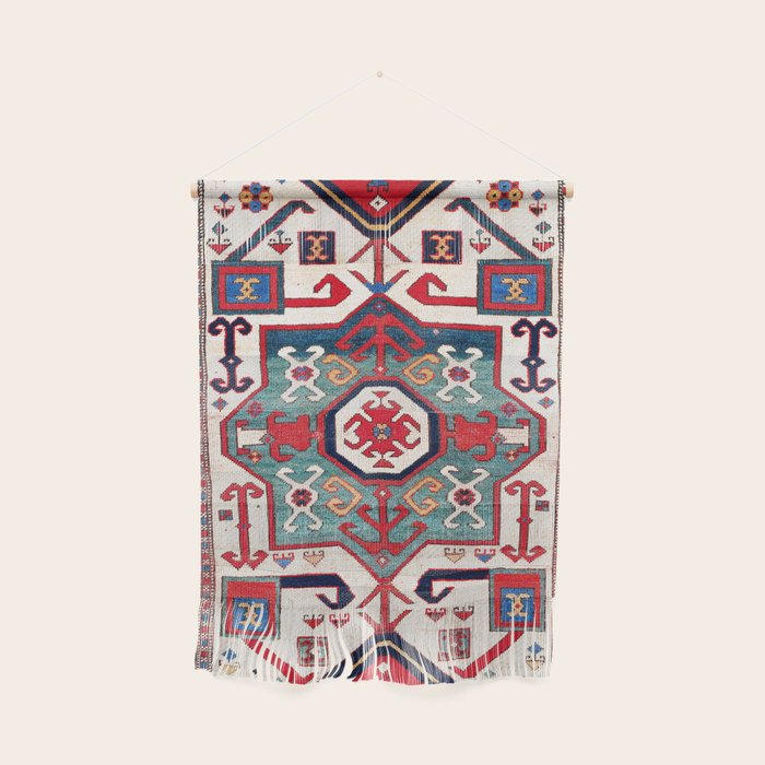 Kazak Southwest Caucasus Rug Wall Hanging Gallery Image 1