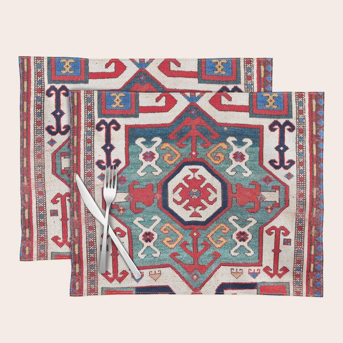 Kazak Southwest Caucasus Rug Placemat Gallery Image 1