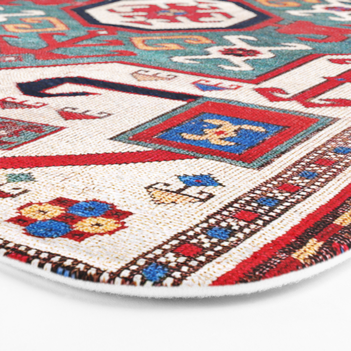 Kazak Southwest Caucasus Rug Bath Mat Gallery Image 3