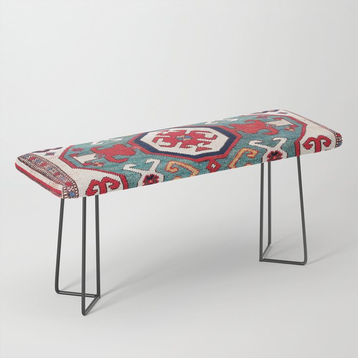 Kazak Southwest Caucasus Rug Bench Gallery Image 1