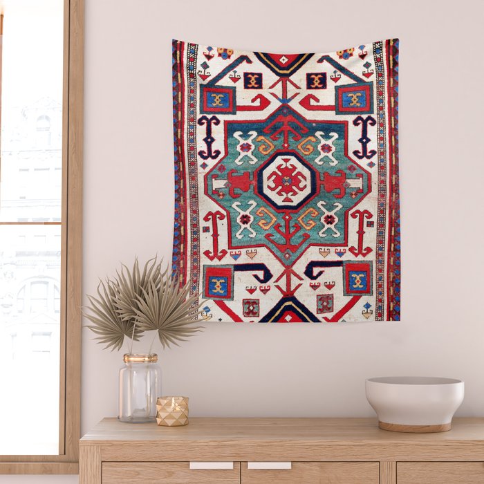 Kazak Southwest Caucasus Rug Wall Tapestry Gallery Image 2