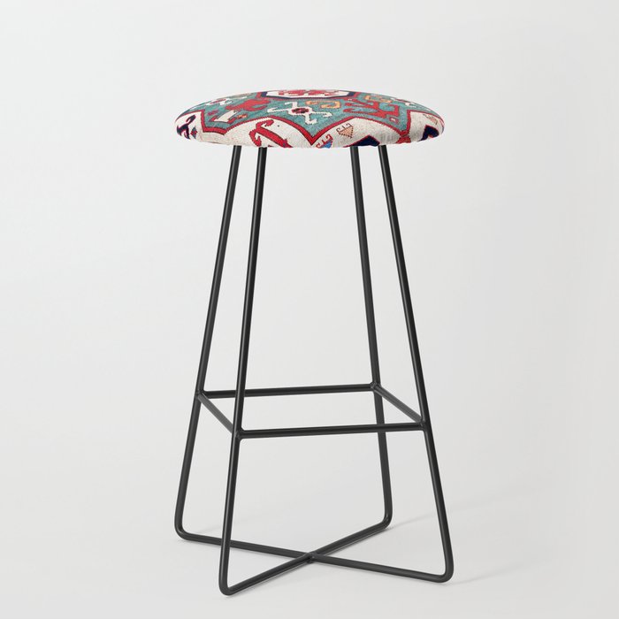 Kazak Southwest Caucasus Rug Stool Gallery Image 1