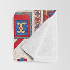 Kazak Southwest Caucasus Rug Throw Blanket Gallery Image 3