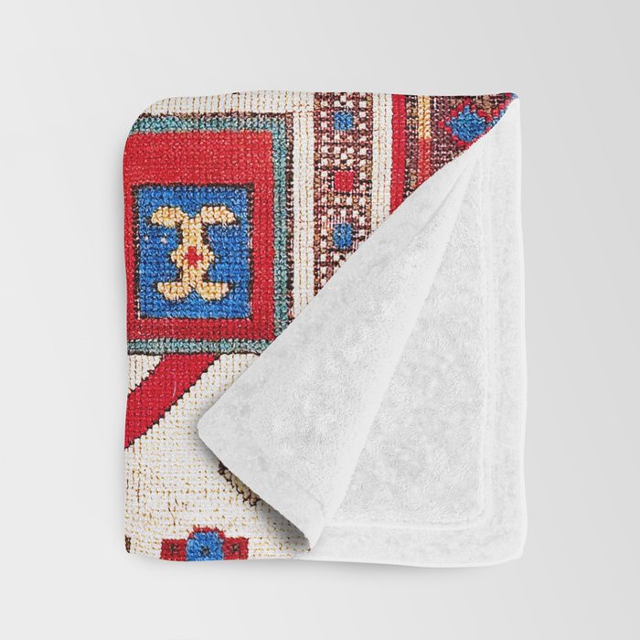 Kazak Southwest Caucasus Rug Throw Blanket Gallery Image 3