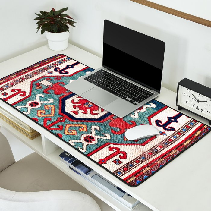 Kazak Southwest Caucasus Rug Desk Mat Gallery Image 2