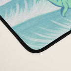Surfosaurus - Aqua  Desk Mat Gallery Image 4