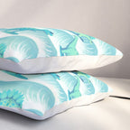 Surfosaurus - Aqua  Pillow Sham Gallery Image 3