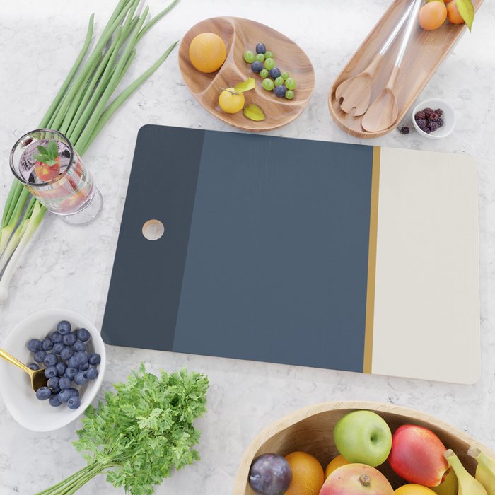Contemporary Color Block XXXVI Cutting Board Gallery Image 2
