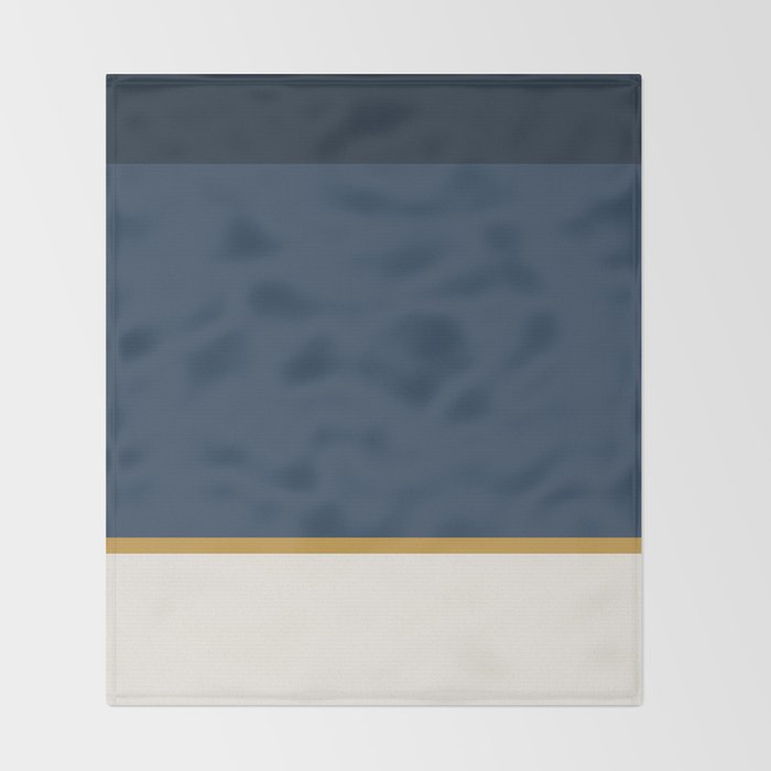 Contemporary Color Block XXXVI Throw Blanket Gallery Image 2