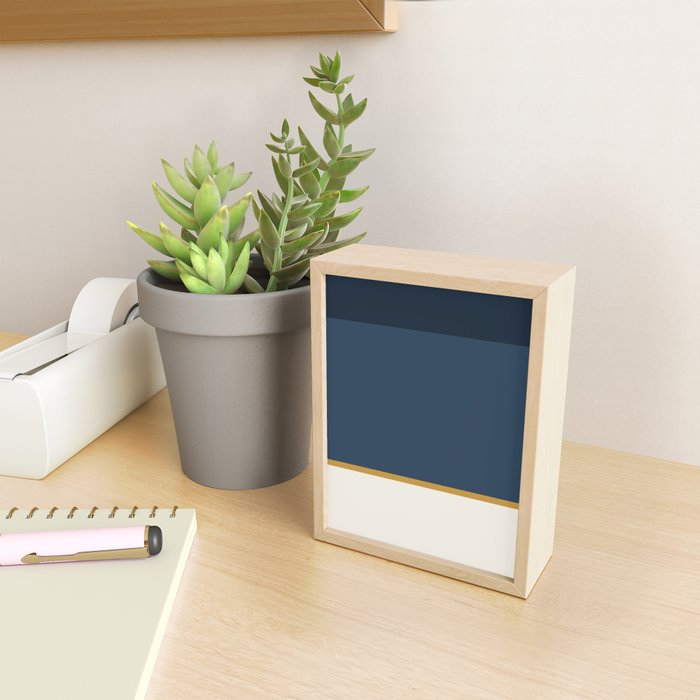 Contemporary Color Block XXXVI Mini Art Print Gallery Image 2