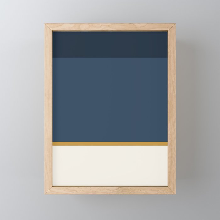 Contemporary Color Block XXXVI Mini Art Print Gallery Image 1