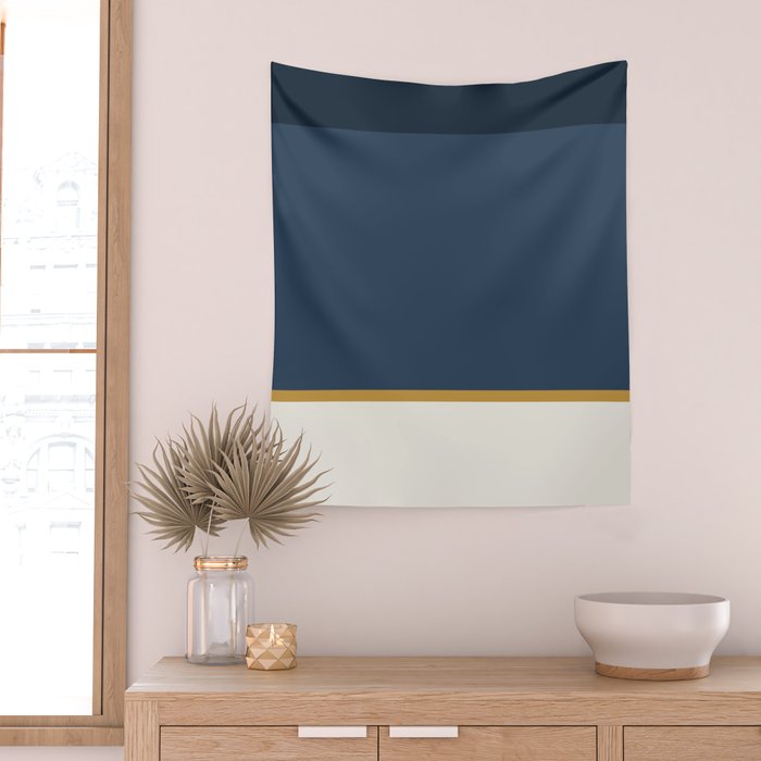 Contemporary Color Block XXXVI Wall Tapestry Gallery Image 2