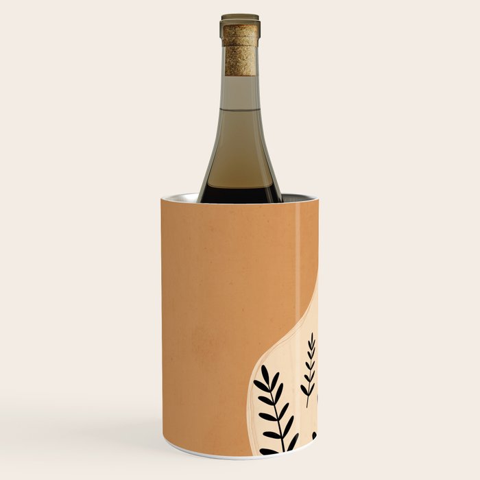 Minimal Abstract Art Vase Wine Chiller Gallery Image 2