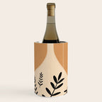 Minimal Abstract Art Vase Wine Chiller Gallery Image 1